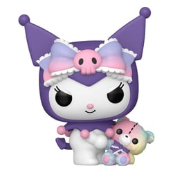 Sanrio - Figurine POP! & Buddy Kuromi avec ourson 9 cm