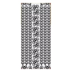 1 planche de stickers autocollants peel off doré DECORATION 6932