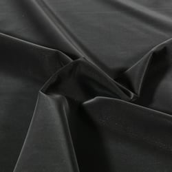 Tissu Simili cuir souple Premium toucher peau de pêche Noir