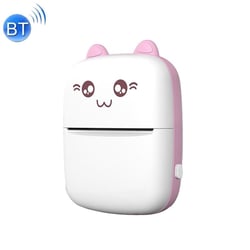 Mini Imprimante Thermique Bluetooth Portable Pour Photos Et Devoirs Rose YONIS