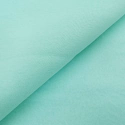 Tissu Molleton Sweat uni Vert opaline Au mètre