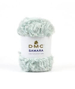 Pelote de Fourrure SAMARA - 100g - DMC : Douceur et Élégance pour vos Projets Tricot 417 Vert