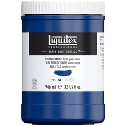 Peinture Acrylique en pot bleu phtalocyanine 946ml - Liquitex Heavy Body