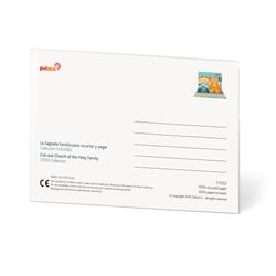 CARTE POSTALE DIORAMA DE BARCELONE
