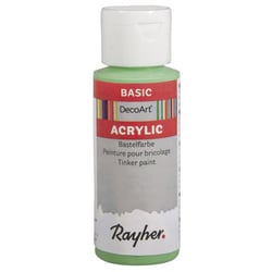 Peinture Acrylic, flacon 59 ml, vert mai