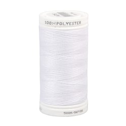 Bobine fil blanc polyester 500m Oeko-Tex