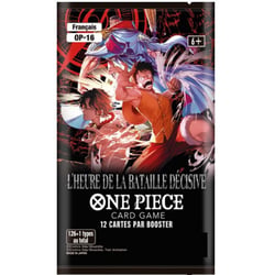 Booster one piece card game : op16 - l'heure de la bataille décisive - cartes à collectionner française - ASMODEE