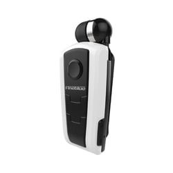 Ecouteurs Bluetooth Anti-Vol Avec Rappel Vibration Et Câble Rétractable Blanc YONIS