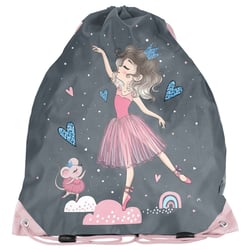 Sac piscine Danseuse Ballerine 38 CM Gris