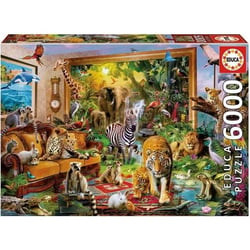 Puzzle 6000 pièces En Entrant dans la Chambre - EDUCA