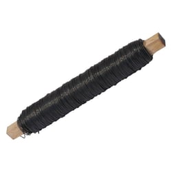 Fil à lier des fleurs bobine en bois 0,5 mm - noir