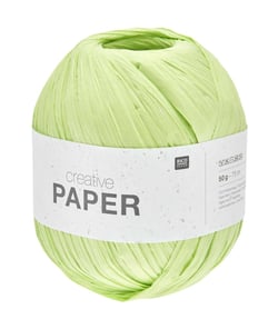 Pelote Creative Paper – Rico Design : Le Fil Idéal pour Vos Créations en Papier 08 Vert clair