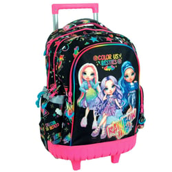 Sac à dos à roulettes Rainbow High Besties 46 CM Trolley Haut de Gamme