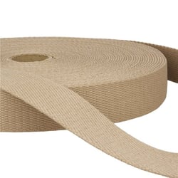 Film 20m Sangle coton Taupe