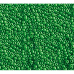 Sachet de 500g de perles de rocailles vert - 110