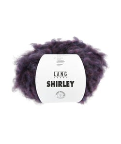 Pelote Shirley — Alpaga Superfine & Mérinos Super Chunky — Lang Yarns 90 Bleu nuit