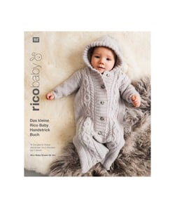 Le petit livre à tricoter Rico Baby - Rico Baby Dream Uni - Rico Design - N°22 Blanc
