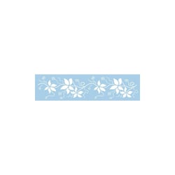 Pochoir, Moulure de feuilles, 15x60 cm, 1 pce