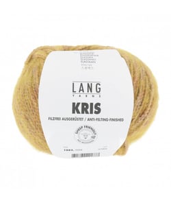 Pelote de laine KRIS - Lang Yarns 0004 Jaune