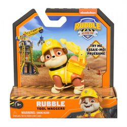 Coffret pat patrouille ruben et cie : figurine chien ruben 7 cm - paw patrol - spin master