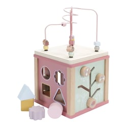 Cube d'activités en bois Wild Flowers - Little Dutch