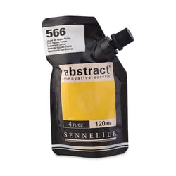Peinture acrylique en sachet - Jaune de Naples foncé - 120ml - Sennelier