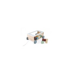 Chariot de cube sweet cocoon - Janod - Marron