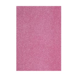Papier mousse - Rose pailleté - Vaessen Creative - 10 feuilles A4 - 2 mm