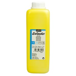 Peinture pour tissu - Textile - Jaune citron - Pébéo - Setacolor - Bidon 1L