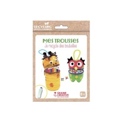 Kit Upcycling Bouteilles plastiques pour trousses rigolotes - Graine Creative