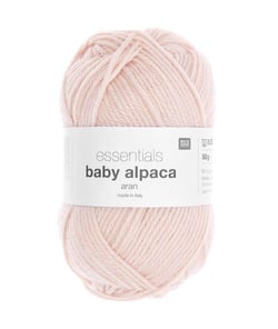 Fil exceptionnel à tricoter Essentials Baby Alpaca & Merino - Rico Design 03 Poudre