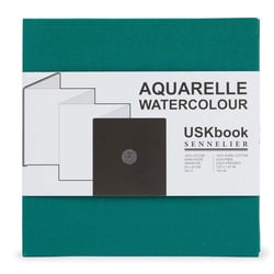 Carnet - Aquarelle - 20x20cm - Accordéon - 100% coton - 300g - Sennelier - USKbook