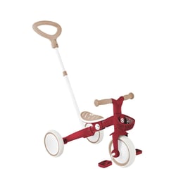 Tricycle LEARNING 3 EN 1 PLUS ECO  Rouge Vintage - Globber