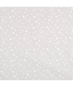 Tissu coton étoilé de 150 cm de largeur Ecru vendu par 50 cm