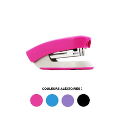 Agrafeuse de bureau - Agrafes n°10 - Assortiment couleur - Apli