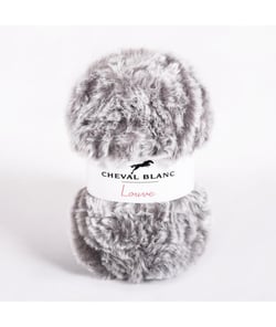 Pelote de fourrure Louve - Cheval Blanc 36 Gris