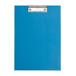 Porte-bloc plastifié - format A4 - bleu clair - MAUL