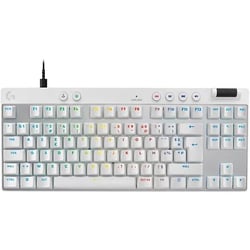 Clavier Gamer - Logitech G Pro X TKL - Blanc - Mécanique