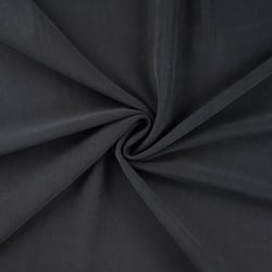 Tissu Jersey Modal satiné uni Noir