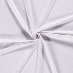 Tissu Gabardine de Viscose extensible Carmina uni Blanc