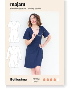 Patron couture Robe - Bellissima