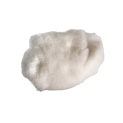Laine vierge, blanc, Toison, sachet 50 g