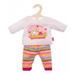 Pyjama moutons 2 pieces 28/35 cm - vêtement heless - habit poupon (21)