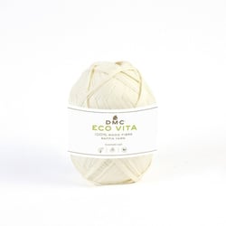 DMC - Raphia Eco Vita Raffia 50g Tricot Crochet Tissage Macramé Col. 031 Blanc