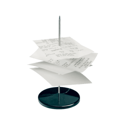 Pique-notes - Pour comptoir bureau - Acier - Maul