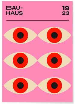Affiche Bauhaus 27 | A3 : 29,7x42cm