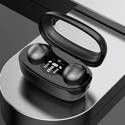 Ecouteurs Bluetooth TWS Mini Sans Fil Réduction De Bruit Longue Autonomie Noir YONIS