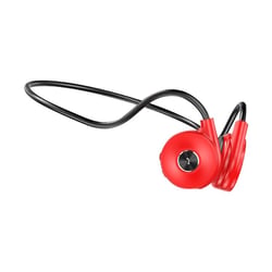 Casque Audio Bluetooth 5.0 Réduction De Bruit Conduction Osseuse Rose IPX5 Rouge YONIS