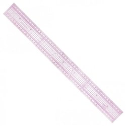 Règle patchwork souple 50 centimères en plastique