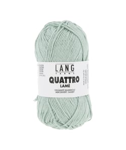 Fil à tricoter de coton QUATTRO LAME - Lang Yarns 93 Vert